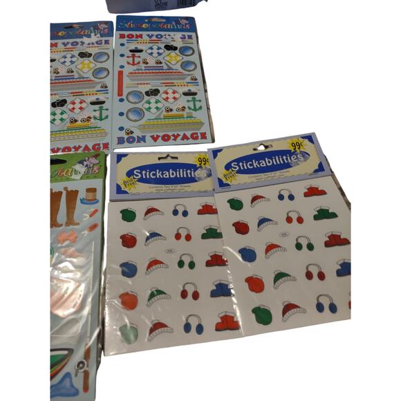 Lot of 11 Stickopotamus Binder Stickers and Holiday Stickers - Picture 7 of 7